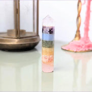 Pastel Rainbow Chakra Wand