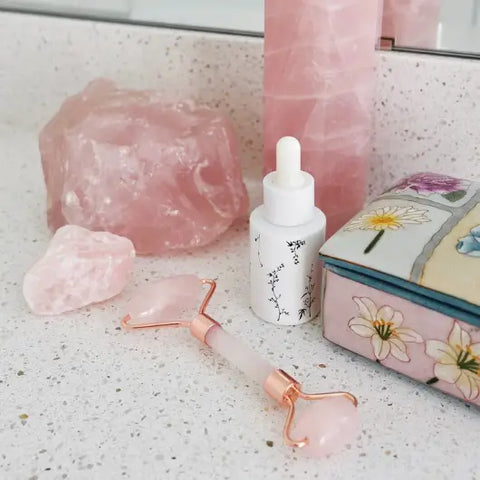 How to Use A Facial Roller by Goddess Provisions