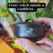 Every witch needs a cauldron and money magic kit