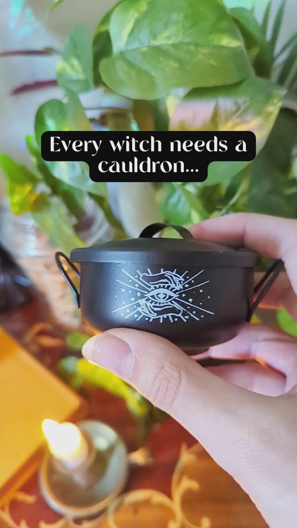 Every witch needs a cauldron and money magic kit