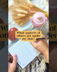 Vegan Leather Diary with Quartz Crytsal