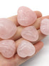 Rose Quartz Puffy Hearts