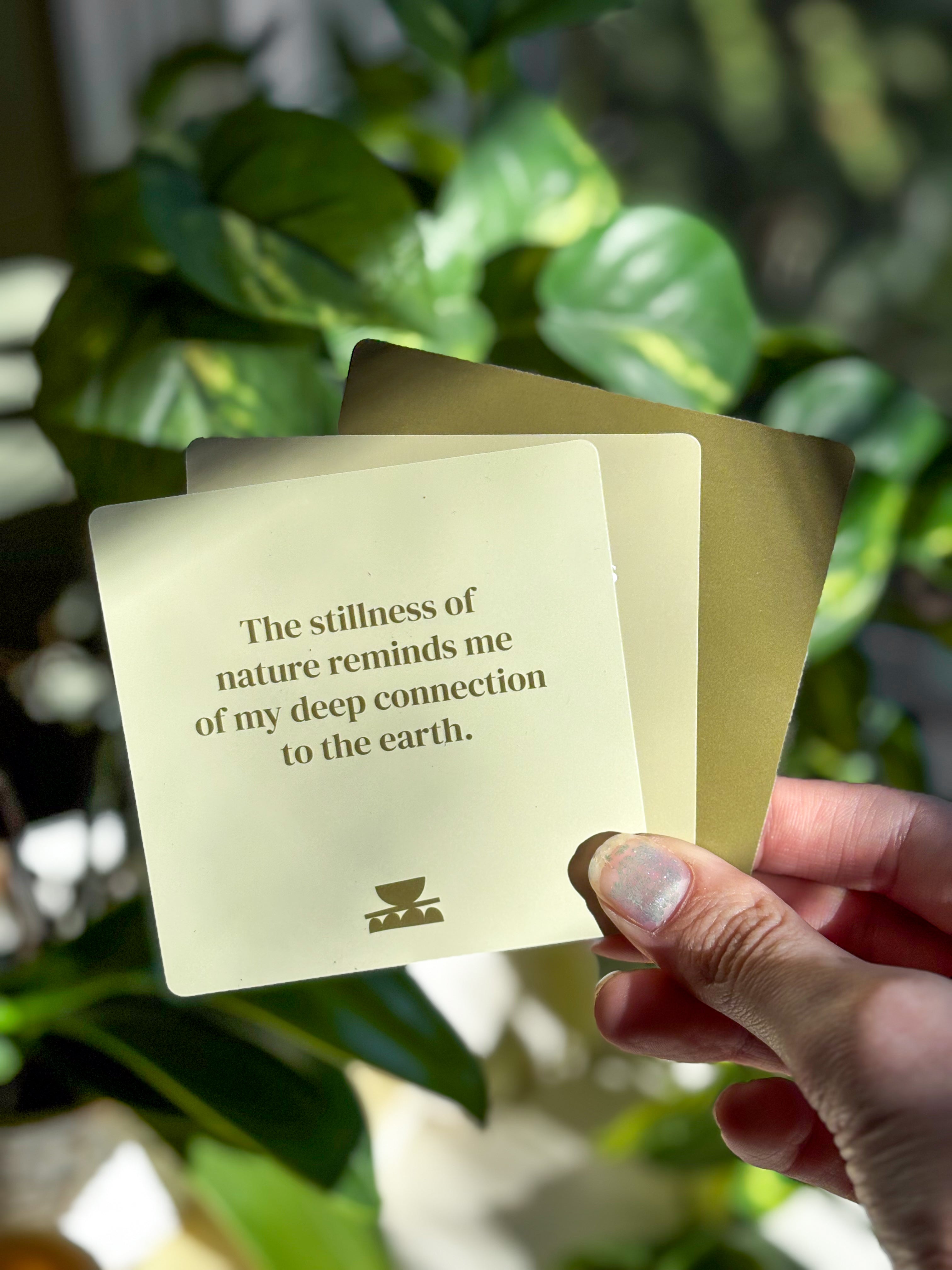 Realign with your inner peace and clear your mind Grounding Shower affirmations