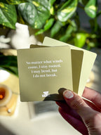 Realign with your inner peace and clear your mind Grounding Shower affirmations