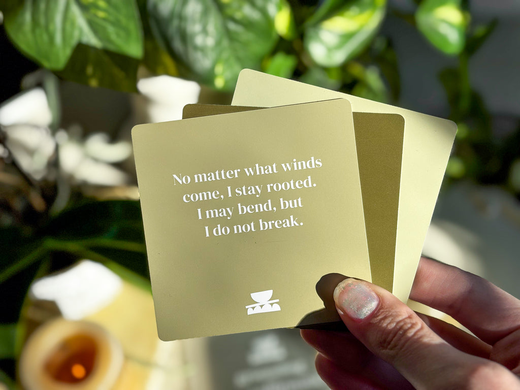 Realign with your inner peace and clear your mind Grounding Shower affirmations