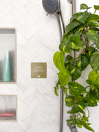 Realign with your inner peace and clear your mind Grounding Shower affirmations