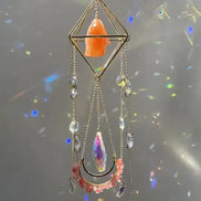 Sparkling Citrine Suncatcher