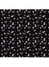 Black Crystal Moon Moth Throw Blanket
