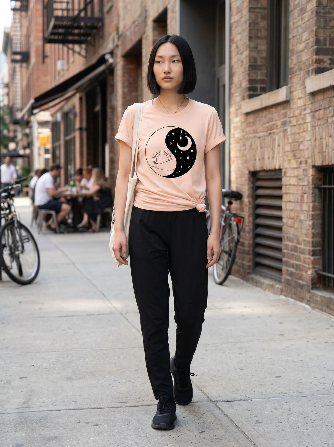 Sun & Moon Yin Yang T-shirt