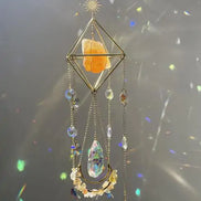 Sparkling Citrine Suncatcher