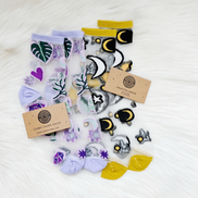 Embroidered Mesh Ankle Socks Goddess Provisions