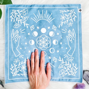 Indigo Plant Dyed Mat at Goddess Provisions
