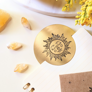 Solar Radiance Bookmark by Goddess Provisions