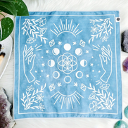 Indigo Plant Dyed Mat at Goddess Provisions