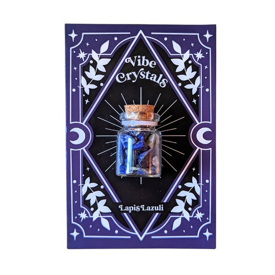 Lapis Lazuli Vibe Crystals available at Goddess Provisions