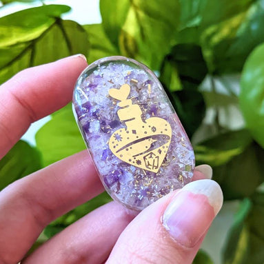 Love Potion Orgonite available at Goddess Provisions
