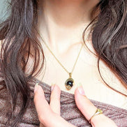 Crystal Ball Necklace available at Goddess Provisions