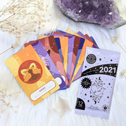Zodiac Oracle Pack Tarot Trading Cards Goddess Provisions
