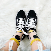 Embroidered Mesh Ankle Socks | Goddess Provisions