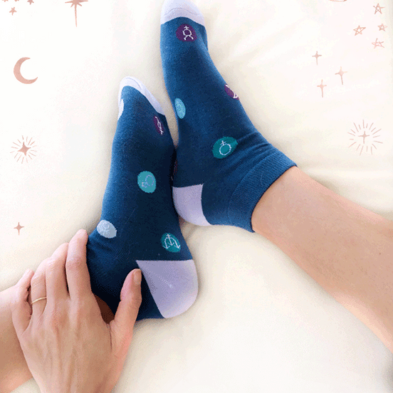 Organic Magic socks by Goddess Provisions