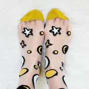 Embroidered Mesh Ankle Socks Goddess Provisions