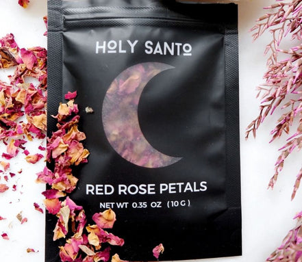 Red Rose Petals, spellwork tool, photo 3