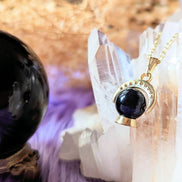 Crystal Ball Necklace available at Goddess Provisions
