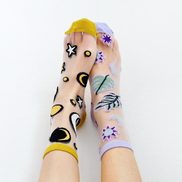 Embroidered Mesh Ankle Socks Goddess Provisions