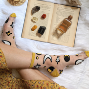 Embroidered Mesh Ankle Socks | Goddess Provisions