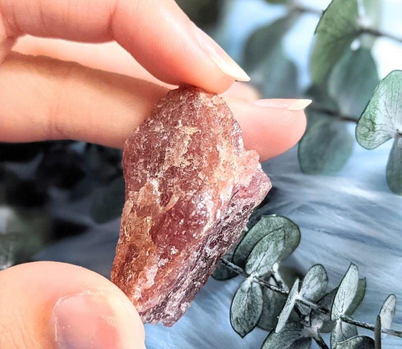 Raw Cherry Quartz by Goddess Provisions