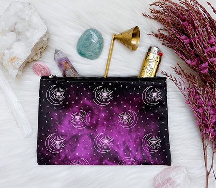 Color Changing Pouch | Color Changing Purse | Make Up Bag | Coin holder with lighter and candle snuffer | Goddess Provisions