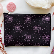 Color Changing Pouch | Color Changing Purse | Make Up Bag | Coin holder with pink tag | Goddess Provisions Alchemy Visions Pouch available at  Goddess Provisions