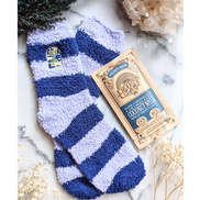 Fuzzy Dreams Socks with dark chocolate Caramelized Coconut Milk from Goddess Provisions