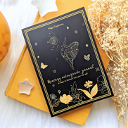 Mercury in Retrograde Journal front on another book