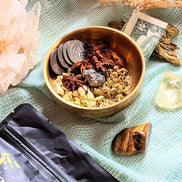 Attract abundance with the Money Magick Ritual Kit. Includes herbs, pyrite, and instructions for creating money bowls, jars, or prosperity rituals. Available at Goddess Provisions.