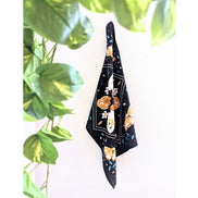 Mystic Nights Tea Towel for ktichen, bathroom or altar space available at Goddess Provisions