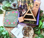 Nature Magick Box Earth Magic book Goddess Ostara Lava Stone Ostara Booklet Ritual supplies with plants