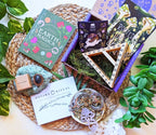 Nature Magick Box Earth Magic book Goddess Ostara Lava Stone Ostara Booklet Ritual supplies with plants and ritual instructions