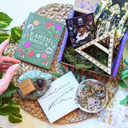 Nature Magick Box Earth Magic book Goddess Ostara Lava Stone Ostara Booklet Ritual supplies with plants and ritual instructions 1