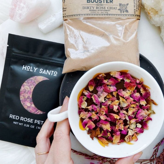 Red Rose Petals by Holy Santo available at Goddess Provisions