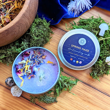 Spring Haze Candle by Lilac & Willow at Goddess Provisions