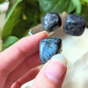 Tumbled Larvakite available at Goddess Provisions