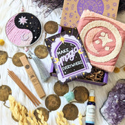 The Yin Yang Decorative Hanger is perfect for bedroom doors, drawer handles, or as wall decor. Part of the Sacred Space Box. Available at Goddess Provisions