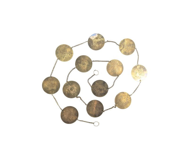 Discover the Zodiac Archetypes Wall Hanging, a celestial brass design showcasing all 12 zodiac signs. Perfect for altars, meditation spaces, or home decor, this astrology-inspired piece enhances your sacred space with star-guided wisdom. Available at Goddess Provisions.