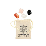 Sacred Cycles Crystal Set by Goddess Provisions