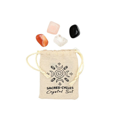 Sacred Cycles Crystal Set by Goddess Provisions
