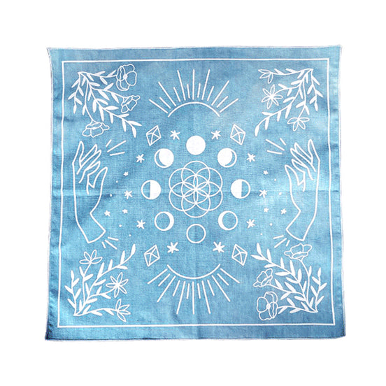 Indigo Plant Dyed Mat at Goddess Provisions