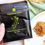 Attract abundance with the Money Magick Ritual Kit. Includes herbs, pyrite, and instructions for creating money bowls, jars, or prosperity rituals. cinnamon Bark Available at Goddess Provisions.