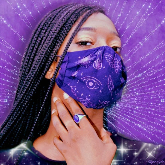 Crystal Infused Face Masks by Access our Eyes at Goddess Provisions