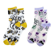 Mesh Cosmic Flora Socks by Goddess Provisions